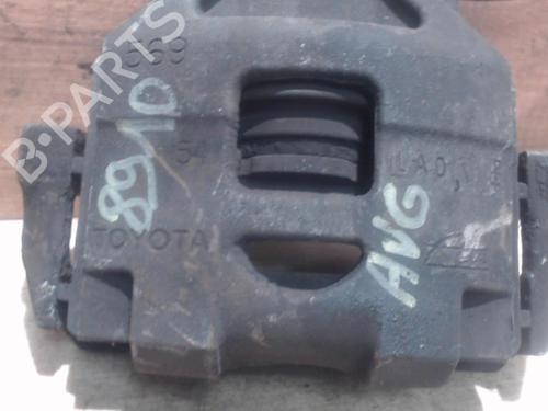Used Left front brake caliper TOYOTA YARIS (_P9_) 1.4 D-4D (NLP90_, NLP90R) (90 hp) 25402402