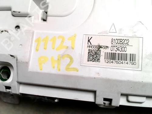 Instrument cluster MITSUBISHI OUTLANDER II (CW_W) 2.0 DI-D (CW8W) | BP26676105C47 