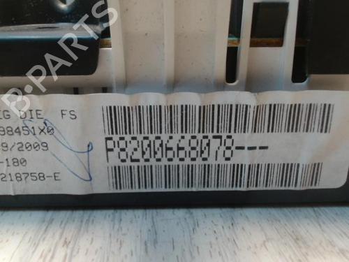 Instrument cluster RENAULT MODUS / GRAND MODUS (F/JP0_) 1.5 dCi (FP0F, JP0F) | BP27669966C47