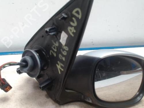 Right mirror PEUGEOT 206+ (2L_, 2M_) 1.4 i | BP28012430C27