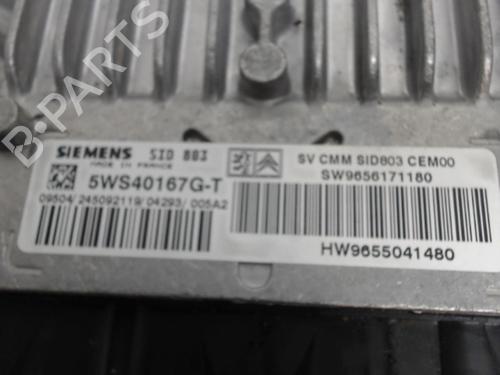 Engine control unit (ECU) PEUGEOT 407 (6D_) 2.0 HDi 135 (6DRHRH, 6DRHRE, 6DRHRG, 6DRHRJ) | BP25394367M57