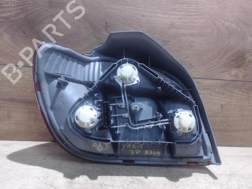 Used Right taillight TOYOTA YARIS (_P1_) 1.0 (SCP10_, SCP10R) (68 hp) 25384280