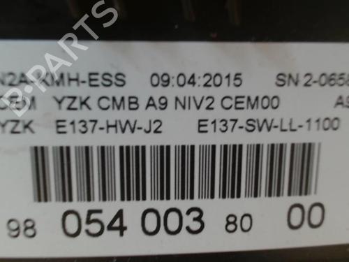 Instrument cluster PEUGEOT 208 I (CA_, CC_) 1.2 VTI 82 | BP27671492C47