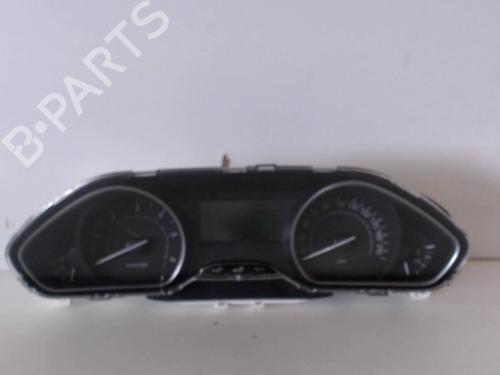 Used Instrument cluster PEUGEOT 208 I (CA_, CC_) 1.6 HDi / BlueHDi 75 (75 hp) 25398472