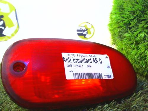 Used Rear fog light HYUNDAI SANTA FÉ I (SM) 2.0 CRDi (113 hp) 25397503