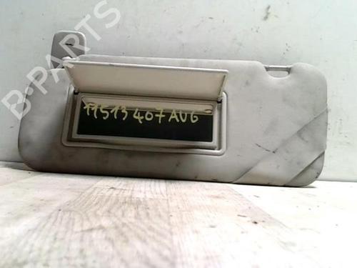 Left sun visor PEUGEOT 407 SW (6E_, 6D_) 1.6 HDi 110 | BP25427679I1 