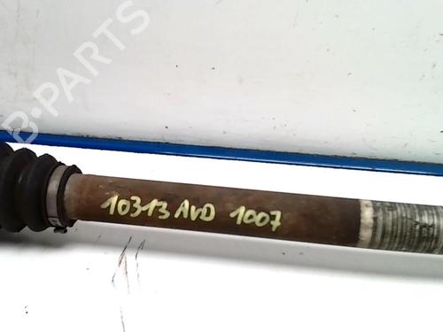 Used Right front driveshaft PEUGEOT 1007 (KM_) 1.4 (75 hp) 31220356