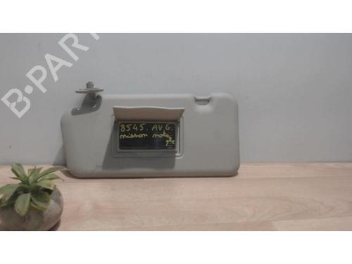 Left sun visor NISSAN NOTE (E11, NE11) 1.5 dCi | BP25385490I1 