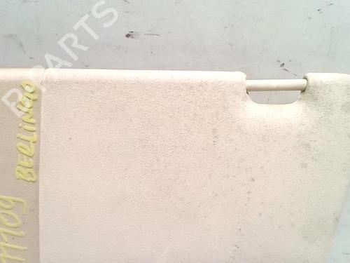 Left sun visor CITROËN BERLINGO / BERLINGO FIRST MPV (MF_, GJK_, GFK_) 1.6 16V (MFNFU) | BP25420985I1 