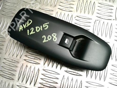 Used Right front window switch PEUGEOT 208 I (CA_, CC_) 1.2 VTI 82 (82 hp) 31237178
