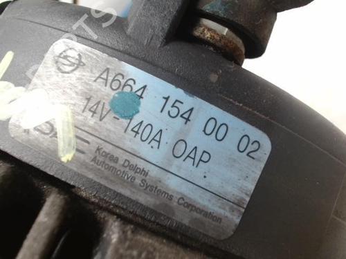 Generator SSANGYONG REXTON / REXTON II (GAB_) 2.7 Xdi (163 hp) 25418602