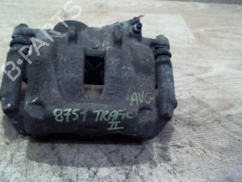 Used Left front brake caliper RENAULT TRAFIC II Van (FL) 2.0 dCi 90 (FL0H, FL00, FL01, FL0M, FL0P, FL0S) (90 hp) 25385080