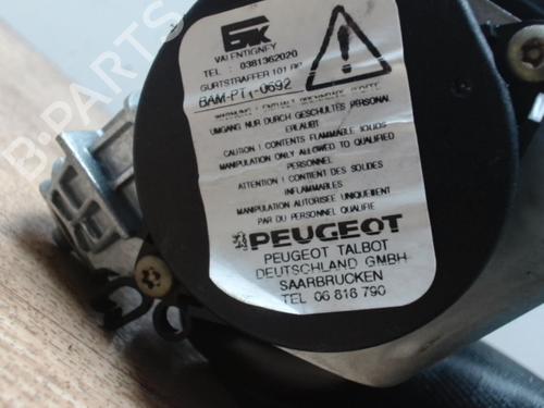 Used Front left seatbelt PEUGEOT 1007 (KM_) 1.4 (75 hp) 31237037