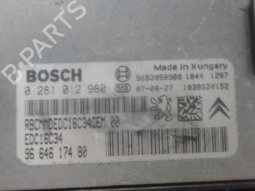 Engine control unit (ECU) CITROËN C4 Grand Picasso I (UA_) 1.6 HDi | BP29401654M57 