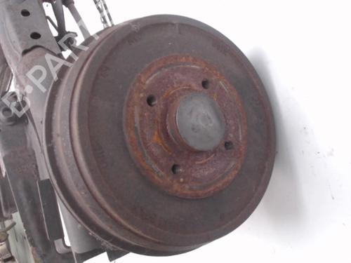 Used Rear axle DACIA DOKKER MPV (KE_) 1.5 dCi / Blue dCi 75 (KEAJ, KEAH, KEJW) (75 hp) 25386947