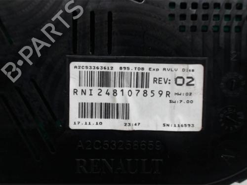 Instrument cluster RENAULT MEGANE III Hatchback (BZ0/1_, B3_) 1.5 dCi (BZ09, BZ0D, BZ1W, BZ29, BZ14) | BP25408584C47 