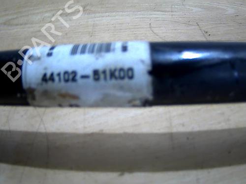 Used Left front driveshaft OPEL AGILA B (H08) 1.0 (F68) (68 hp) 31218411