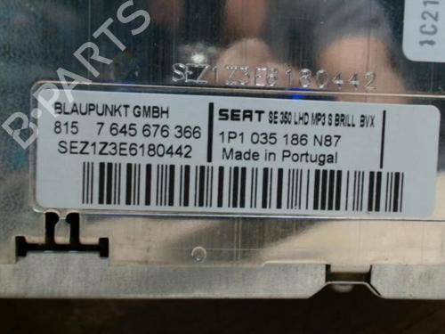 Radio SEAT LEON (1P1) 2.0 TDI 16V | BP29347578E6 