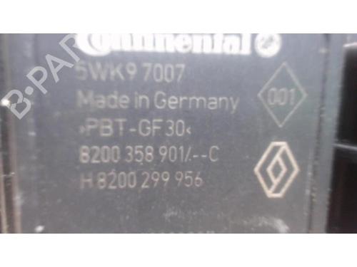 Mass air flow sensor RENAULT CLIO III (BR0/1, CR0/1) 1.5 dCi (C/BR0G, C/BR1G) | BP25383654M95