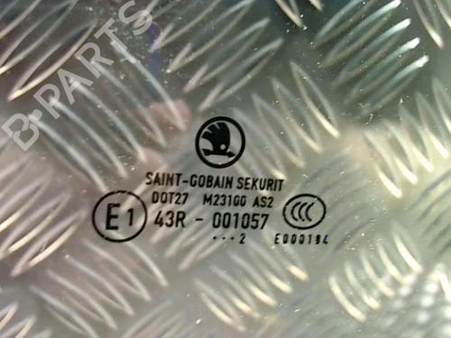 Rear right door window SKODA FABIA II (542) 1.6 TDI | BP25429227C21 