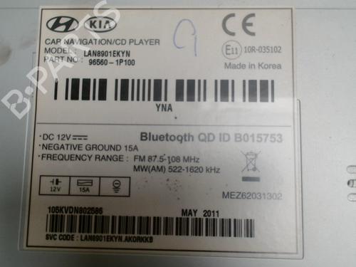 Radio KIA VENGA (YN) 1.6 CRDi 115 | BP31262843E6 - Image 2