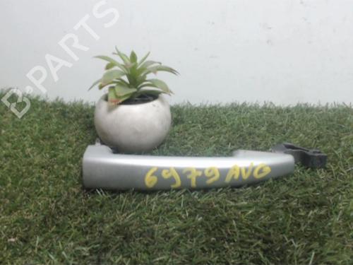 Used Front left exterior door handle PEUGEOT 407 (6D_) 2.0 HDi 135 (6DRHRH, 6DRHRE, 6DRHRG, 6DRHRJ) (136 hp) 25394507