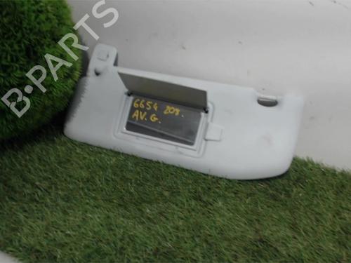 Left sun visor PEUGEOT 208 I (CA_, CC_) 1.4 HDi | BP25394471I1 