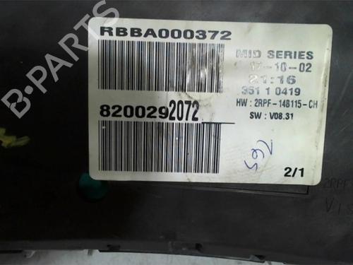Cockpit RENAULT MEGANE II (BM0/1_, CM0/1_) 1.9 dCi | BP25399642C47 