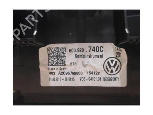 Instrument cluster VW POLO V (6R1, 6C1) 1.4 TDI | BP25387323C47 