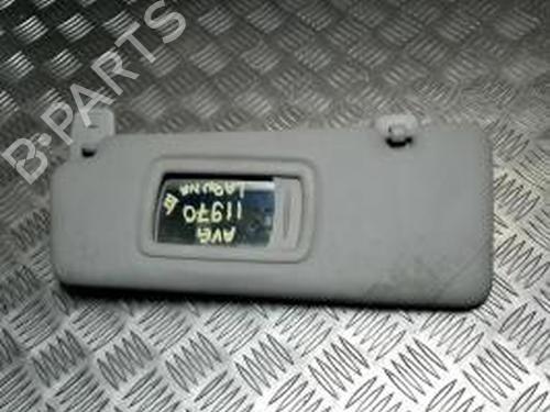 Used Left sun visor RENAULT LAGUNA III (BT0/1) 2.0 dCi (BT01, BT08, BT09, BT0E, BT0K, BT12, BT1C, BT1D,... (150 hp) 26013221