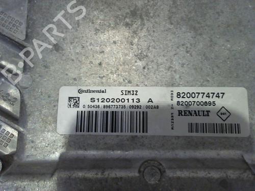 Engine control unit (ECU) RENAULT TWINGO II (CN0_) 1.2 16V (CN0K, CN0V, CN0A) | BP31218790M57