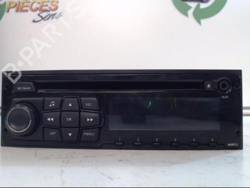 Used Radio PEUGEOT 208 I (CA_, CC_) 1.4 HDi (68 hp) 25409924