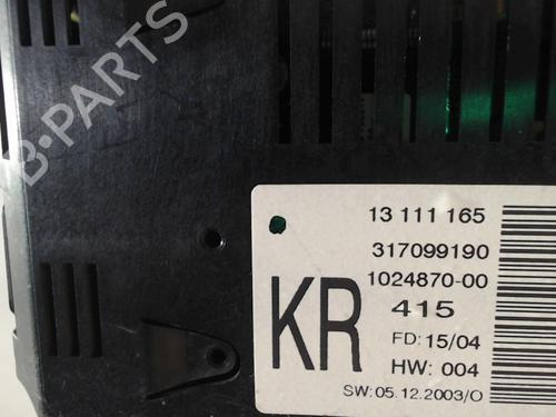 Used Display monitor OPEL ASTRA H (A04) 1.7 CDTI (L48) (80 hp) 25387020