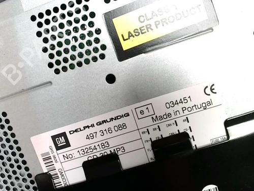 Used Radio OPEL CORSA D (S07) 1.3 CDTI (L08, L68) (75 hp) 28583055