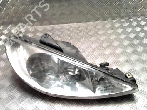 Used Right headlight Right headlight PEUGEOT 206 Hatchback (2A/C) 1.4 HDi eco 70 (68 hp) 33241792 33241792