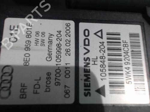 Used Rear left window mechanism AUDI A4 B7 (8EC) 2.0 TDI 16V (140 hp) 31219751