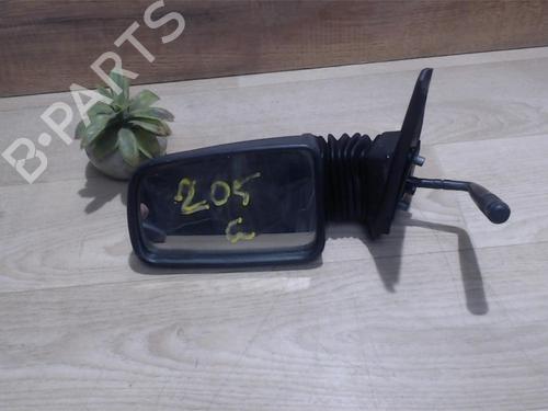 Used Left mirror PEUGEOT 205 II (20A/C) 1.0 (50 hp) 30666098