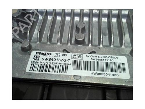 Engine control unit (ECU) PEUGEOT 407 SW (6E_, 6D_) 2.0 HDi 135 | BP25387927M57 