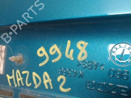 Used Rear spoiler MAZDA 2 (DE_, DH_) 1.3 MZR (DE3FS) (84 hp) 29057124