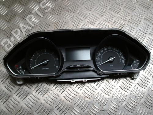 Used Instrument cluster PEUGEOT 208 I (CA_, CC_) 1.6 HDi / BlueHDi 75 (75 hp) 31228269
