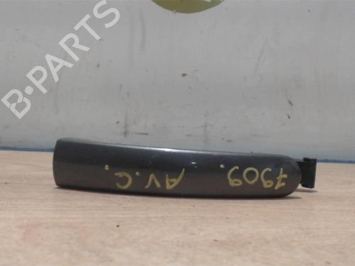 Used Front left exterior door handle VW POLO V (6R1, 6C1) 1.2 TSI 16V (90 hp) 25387310