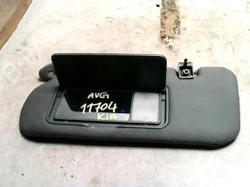 Used Left sun visor KIA SORENTO I (JC) 2.5 CRDi 4WD (140 hp) 26676637