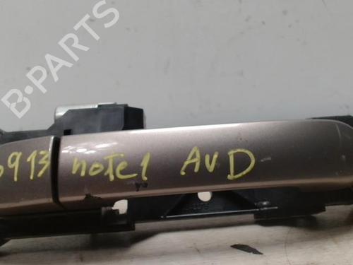 Used Front right exterior door handle NISSAN NOTE (E11, NE11) 1.5 dCi (86 hp) 25419658