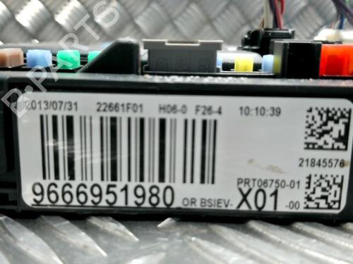 Fuse box CITROËN DS3 (SA_) 1.6 HDi 90 | BP26218047E1 