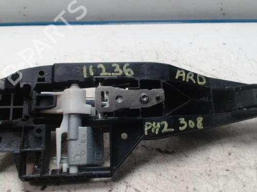 Rear right exterior door handle PEUGEOT 308 I (4A_, 4C_) 1.6 THP 16V | BP25422162C130 