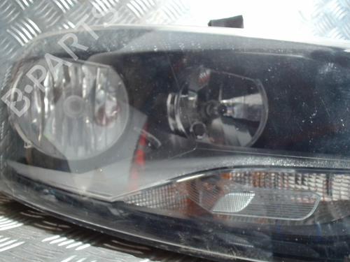 Used Right headlight VW POLO V (6R1, 6C1) 1.6 TDI (90 hp) 31233836