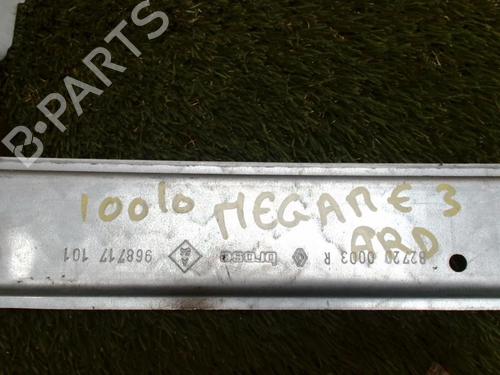 Used Rear right window mechanism RENAULT MEGANE III Hatchback (BZ0/1_, B3_) 1.5 dCi (106 hp) 31231080