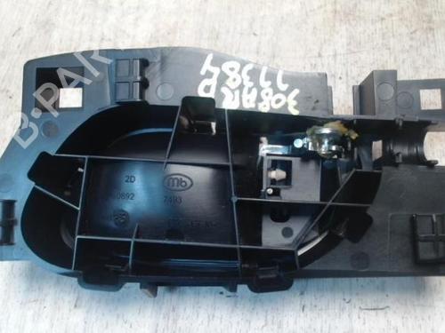 Rear right interior door handle PEUGEOT 308 SW I (4E_, 4H_) 1.6 HDi | BP27621009I16 