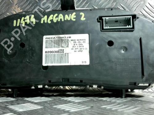 Kombinert Instrument RENAULT MEGANE II (BM0/1_, CM0/1_) 1.6 16V (BM0C, CM0C) | BP26374901C47 