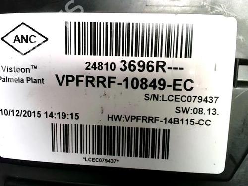 Instrument cluster RENAULT CLIO IV (BH_) 1.2 TCe 120 (BHAU) | BP25708102C47